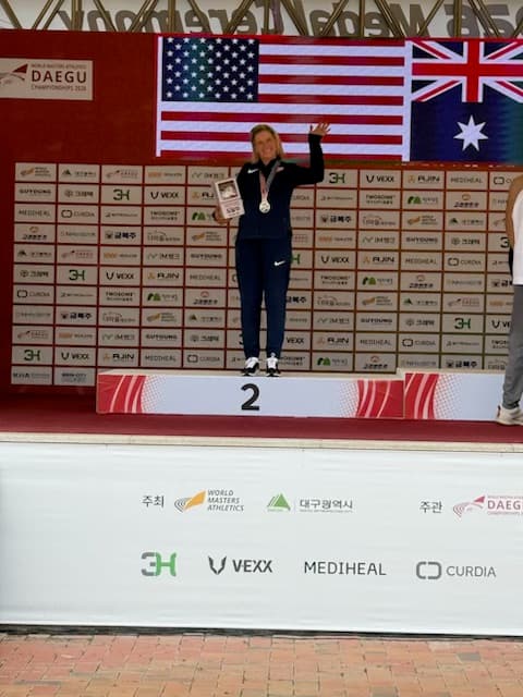 Coach Joy World Masters Championships 4-Time Medalist!